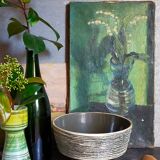 Modernist ceramic pot cover 50s