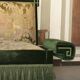 German Art Nouveau sofa bed c.1900 – green velvet