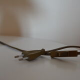 Travertine bedside lamp
