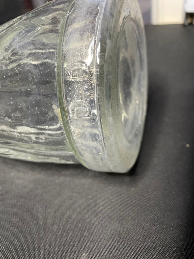 Carafe about "alsace depose d.d" f. t. legras (1839-1916) – art nouveau