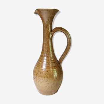 Elongated sandstone vase