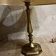 Vintage 1950s brass lamp