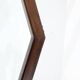 Vintage wooden mirror, Italy, 1960s.