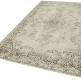Handmade oriental beige rug 171 cm x 275 cm
