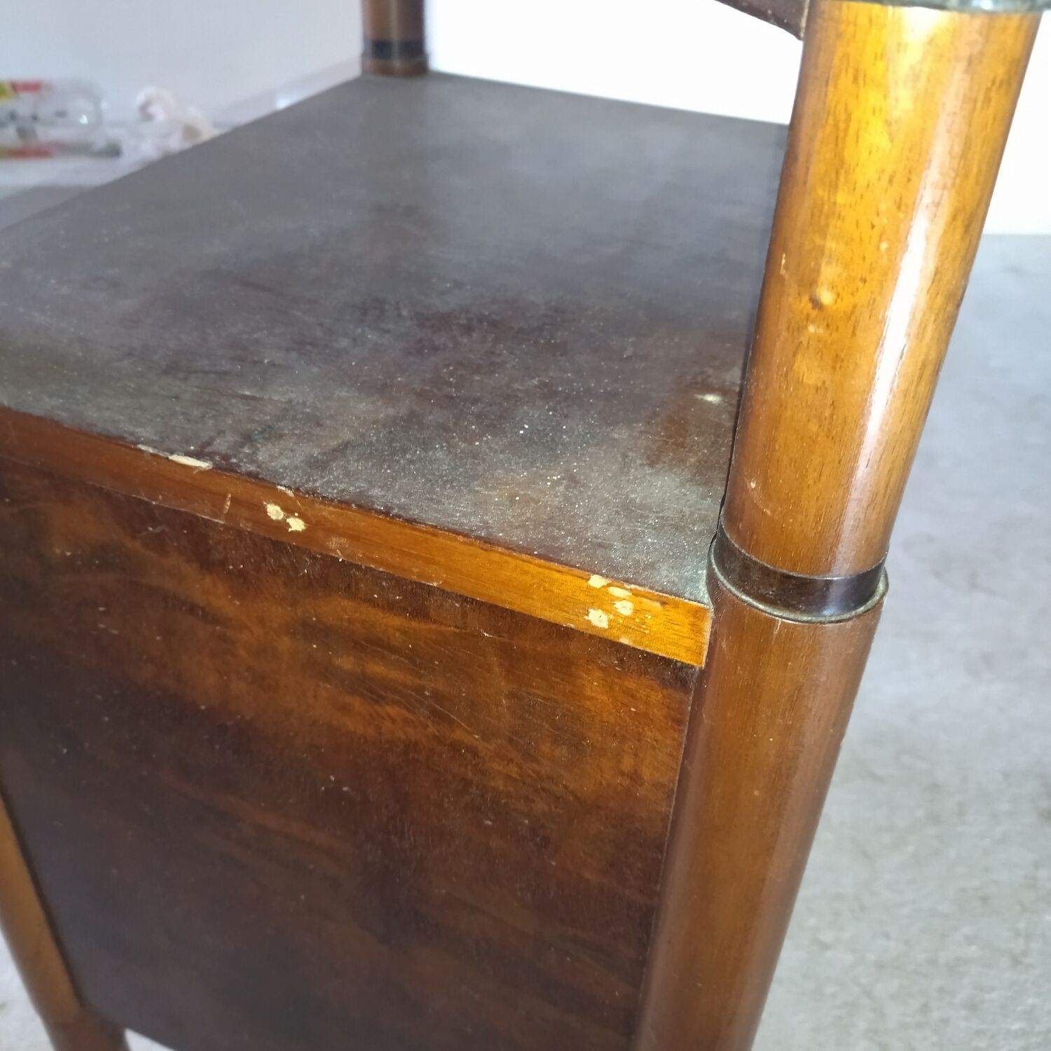 Pair of sofa ends bedside art-deco