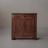 Small piece of furniture "Confiturier", folk art, Auvergne 1900