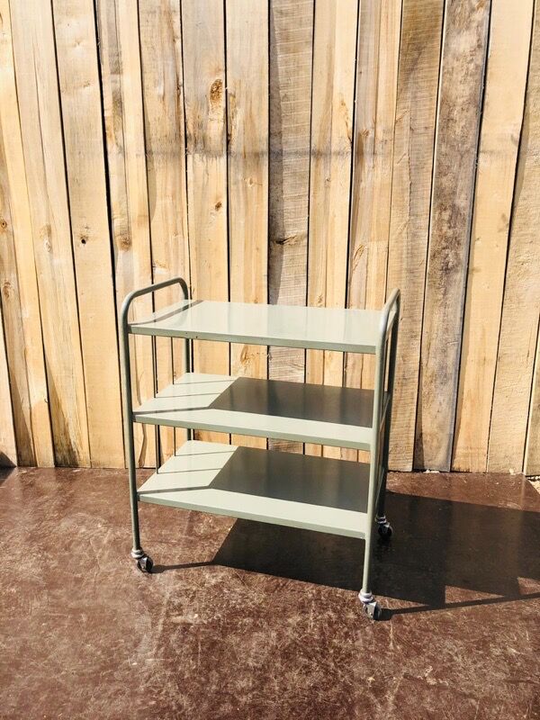 Metal trolley – bar cart – side table – plant shelf (30 in stock)