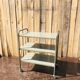 Metal trolley – bar cart – side table – plant shelf (30 in stock)