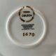 Numbered porcelain soup tureen from Couleuvre.