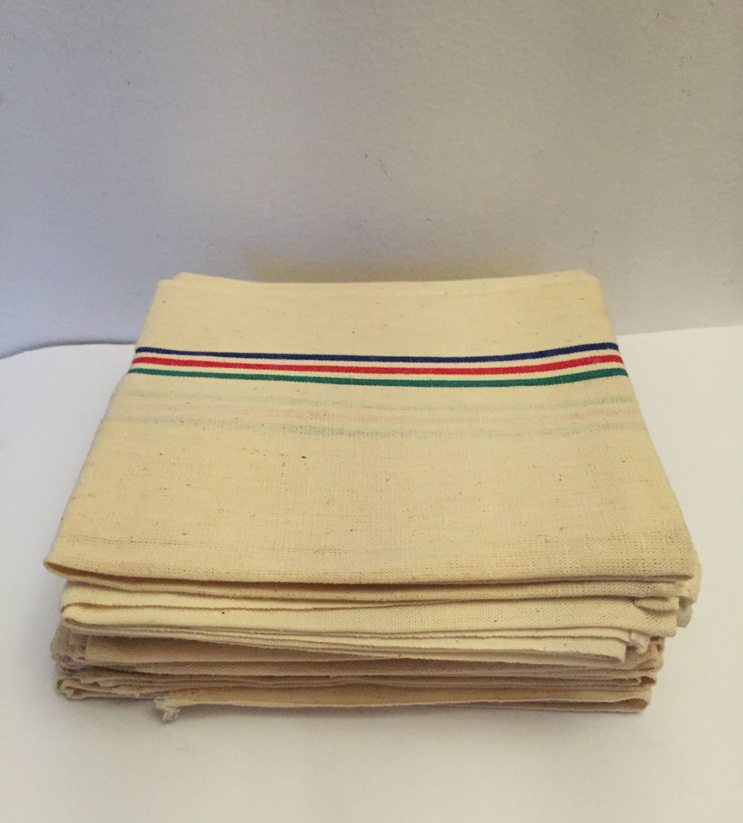 Set of 6 tea towels in linen