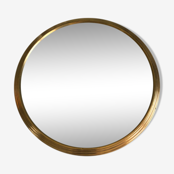 Plateau miroir rond