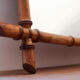 Miroir bois imitation bambou années 20, 70x52 cm