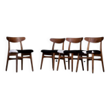 Dining Chairs CH30 by Hans J. Wegner for Carl Hansen & Son, 1952, Set of 4
