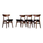 Dining Chairs CH30 by Hans J. Wegner for Carl Hansen & Son, 1952, Set of 4