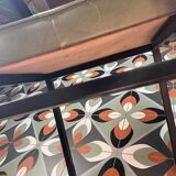 Khaki Scandinavian armchair