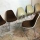 Set of 6 Charles and Ray Eames chairs for Herman Miller, 1960-70's