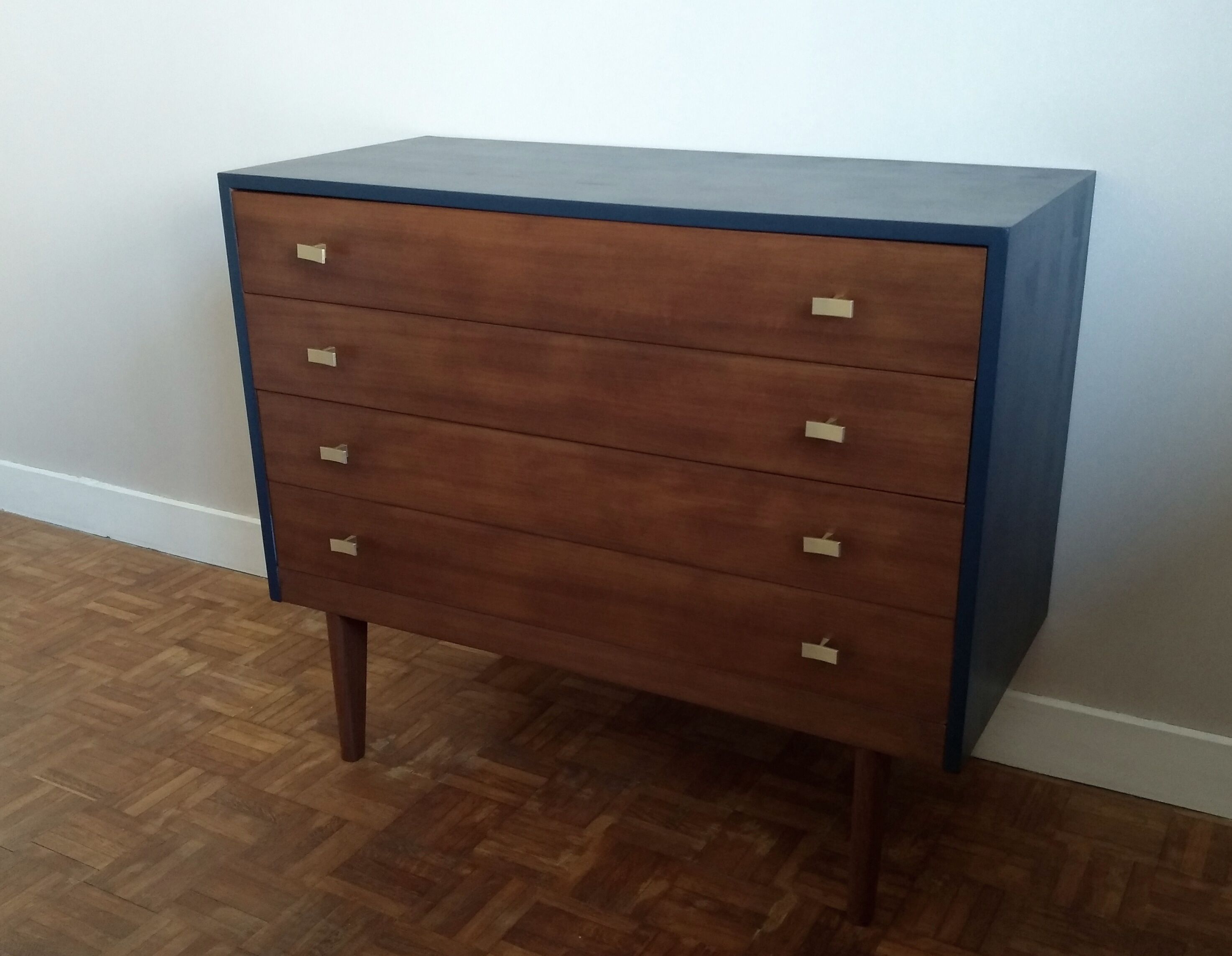 Blue night scandinavian dresser