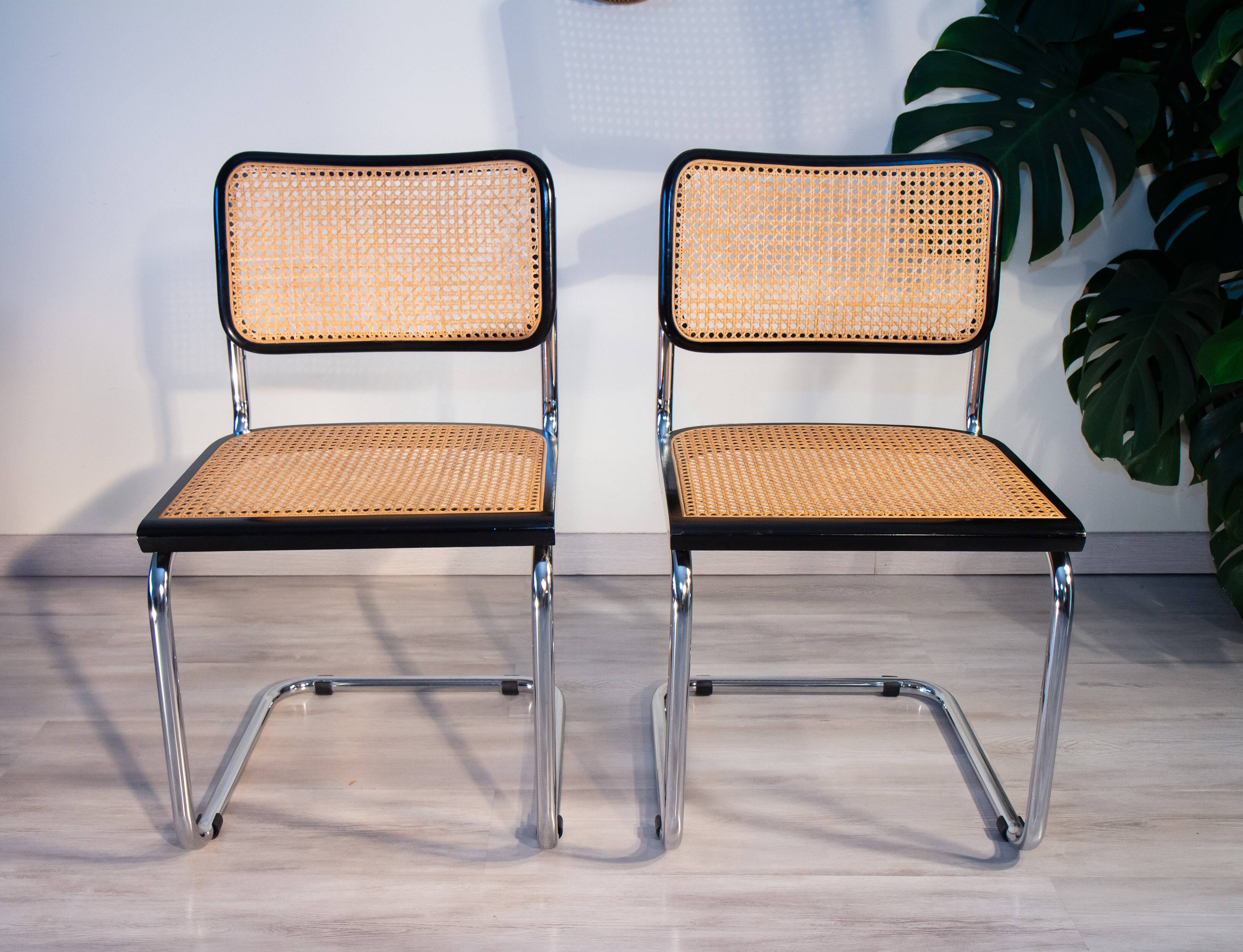 Breuer Cesca B32 chairs, Italian edition