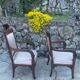 Paire de fauteuils français en Acajou d’époque restauration