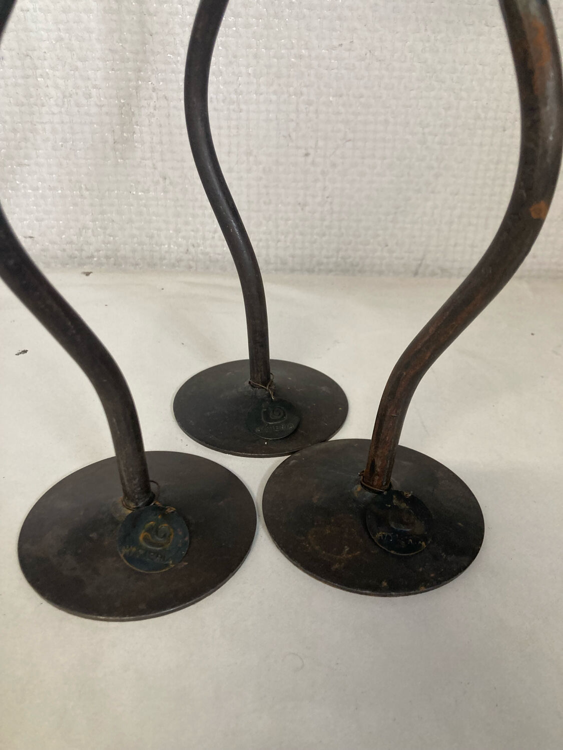 set of 3 Hysteria candle holders