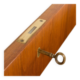 Scandinavian teak chest of drawers by Johannes Sorth for Nexo Mobelfabrik.