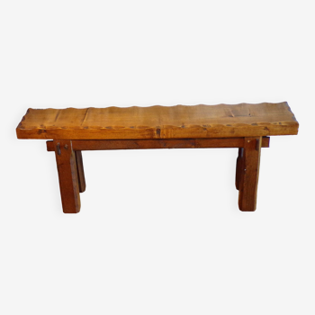 Solid oak bench l=108cm