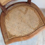 Louis XV style canned chair
