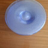 Vintage Biot bubble glass plates/dishes 30 cm