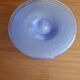 Vintage bubble glass plates/dishes Biot 30 cm