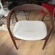 Kai Kristiansen Troja armchair in teak circa 1960.