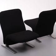 F780 Concorde Lounge Chairs by Pierre Paulin for Artifort in New Upholstery