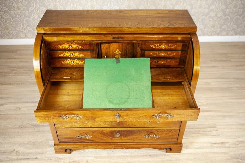 Antique Elm Secretary, 1840