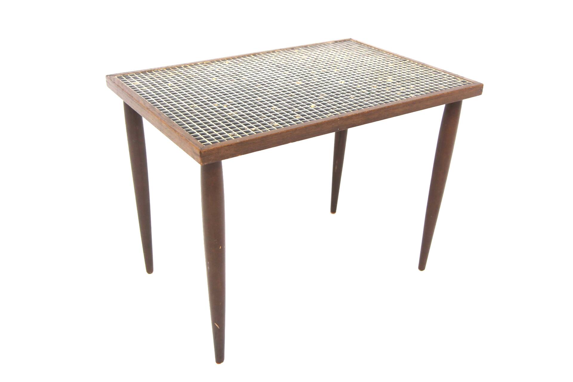 Ceramic side table, Sweden, 1950