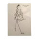 Illustration of press fashion Christian Dior  years 80
