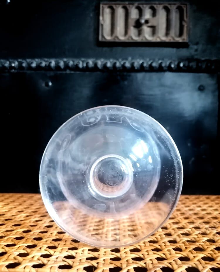 Baccarat vase Michelangelo art deco