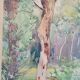 Roméo Dumoulin (1883-1944) - watercolor - 31 x 21 cm - signed - Belgian school