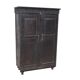 Black lacquered teak cabinet