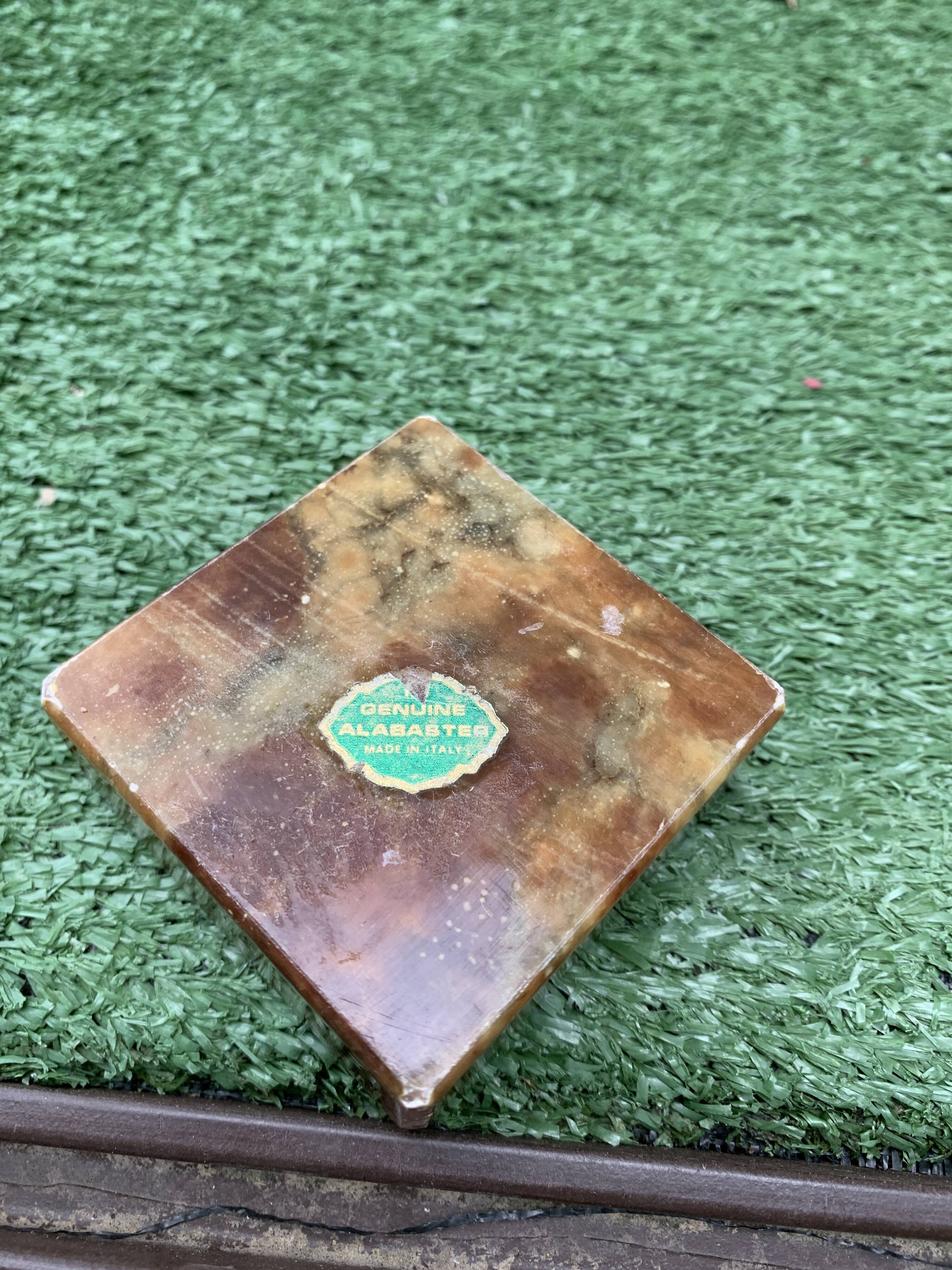 Vintage marble ashtray