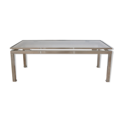 Table basse de Guy Lefevre, édition maison Jansen