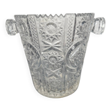 Vintage Cut Crystal Ice Bucket