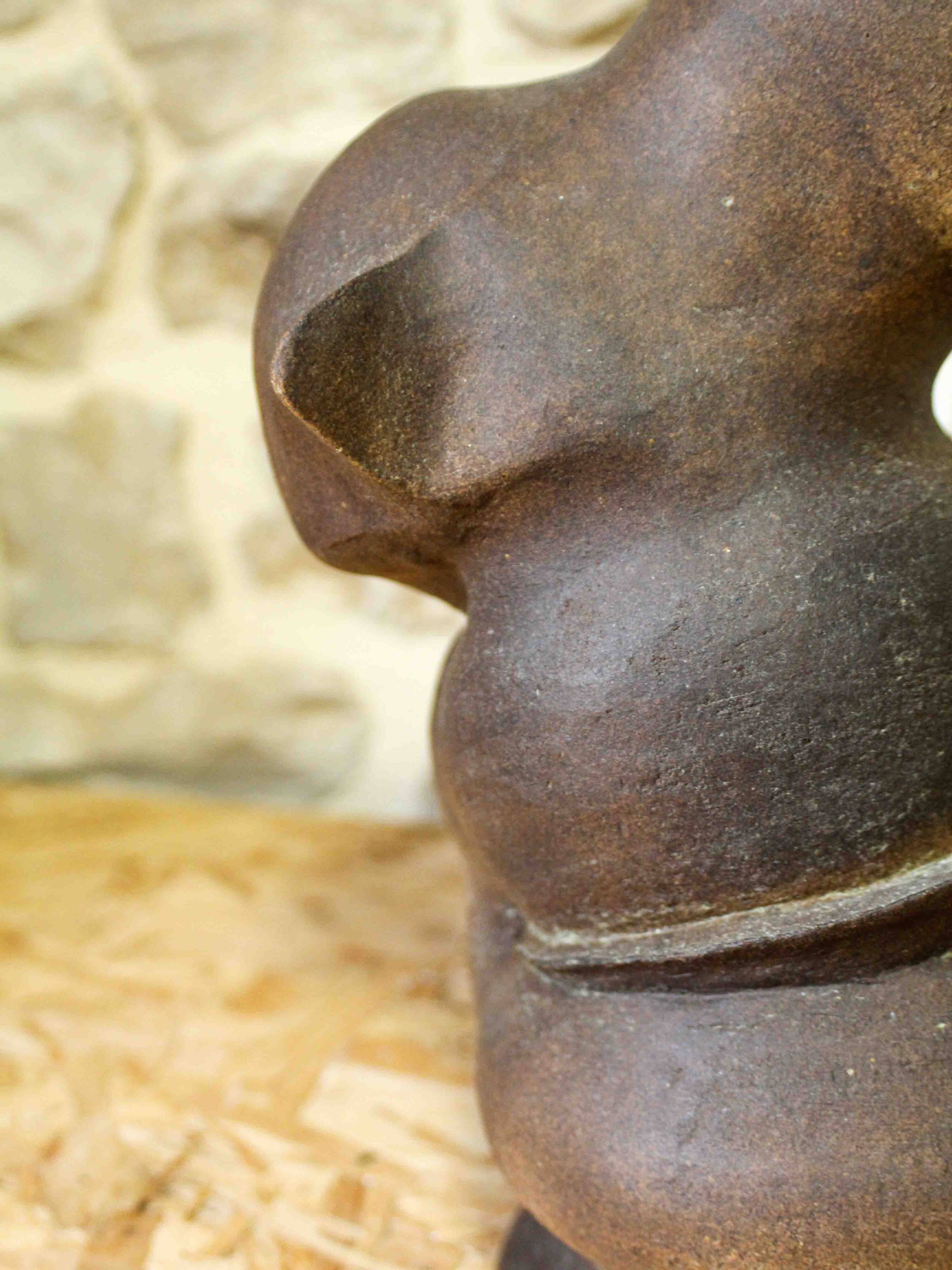 Contemporary sculpture in sandstone