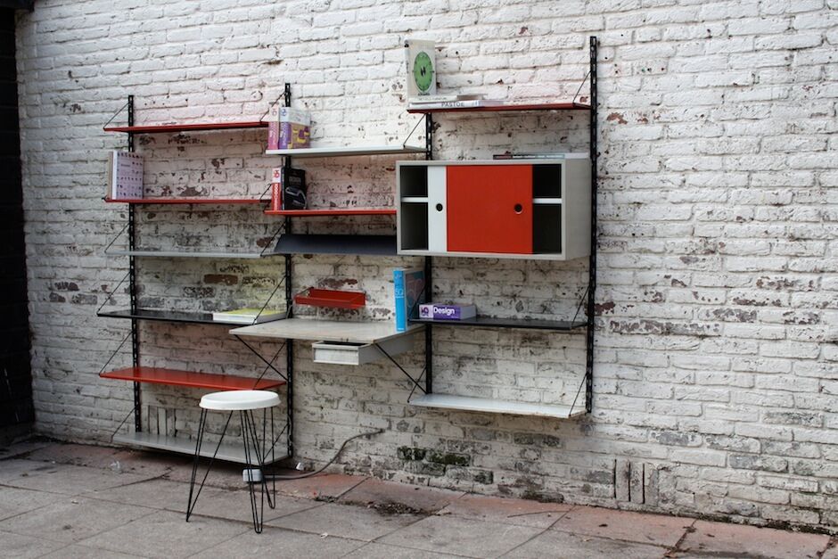 Shelf by Tjerk Reijenga for Pilastro, dutch design 1955