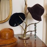 Mid-century Brass plant-shaped stand, Italy 1970s