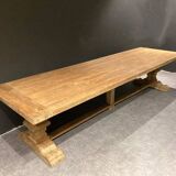 Spirito monastery table in solid oak - length 350 cm
