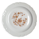 Plat en porcelaine de Limoges