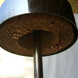 Chrome metal pipe art deco door