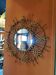 Vintage rattan mirror