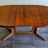Vintage extendable table Baumann 1970s