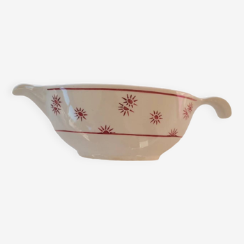 Gravy boat Digoin Sarreguemines France