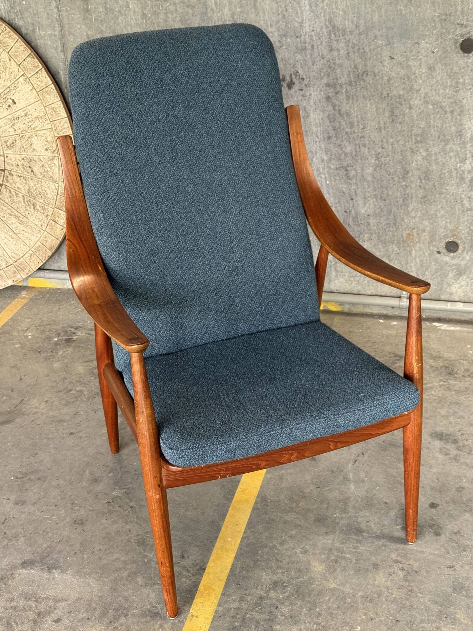 Boomerang Chair by Peter Vidnt and Olga Nielsen